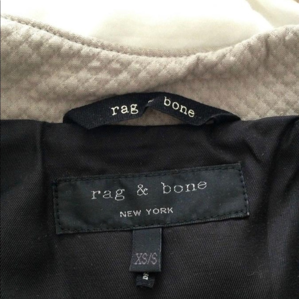 Rag & Bone Runway Khaki Dutch Utility Lace Up Vest - image 6